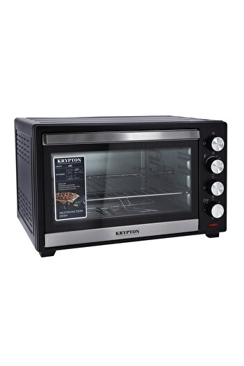 KRYPTON Electric Oven, 48L Capacity, 4 Heating Modes, Timer, Rotisserie, Auto Shut-Off Ideal for Baking