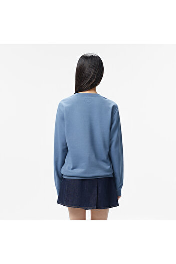 Converse Classic Unisex Mavi Sweatshirt