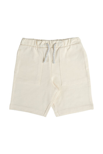 Kyron 100% Cotton Lace up Pocket Baby Knit Shorts / Soft and Comfortable Fabric / with Different Color Options