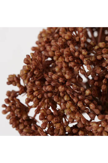 Homelux Plant decoration, 35x11 cm, metal/plastic, brown