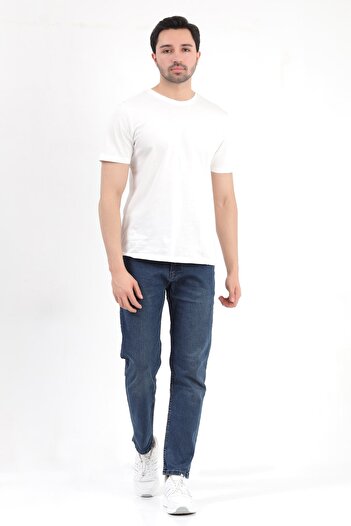 JB John Borners Ανδρικό Chemical Blue Regular Fit Lycra Jean - 5129