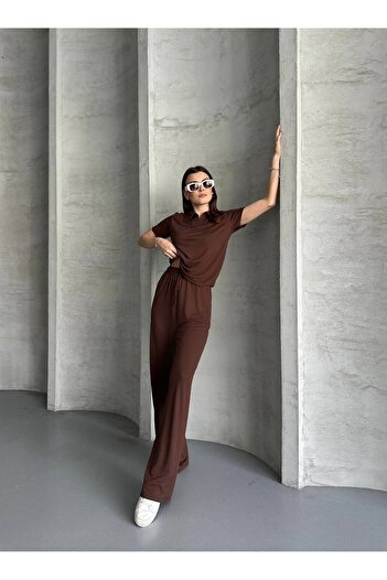 ZF BUTİK Polo Neck Double Suit