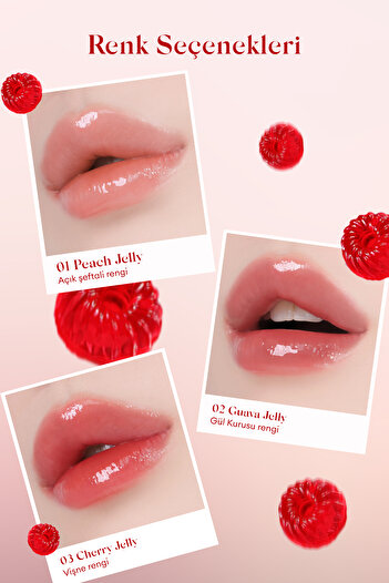 Missha Doğal Ve Parlak Görünüm Sunan Jel Yapılı Tint A'pieu Juicy Pang Jelly Tint (05 Strawberry Jelly)