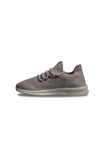 M.P. Comfort Sole Lace-Up Casual Sneakers Gray Sneaker