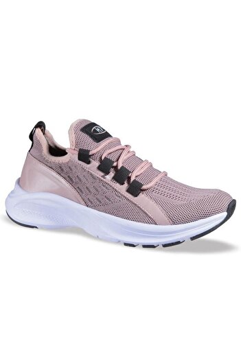 M.P. Women's Daily Lace-Up Comfort Sole Sports Shoes Pink Sneaker