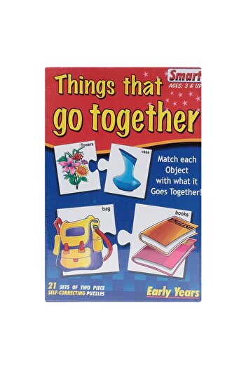 Smart Things That Go Together Puzzle for Kids Educational Matching Game | Early Learning