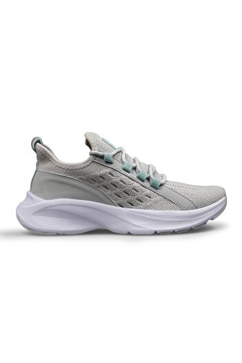 M.P. Comfort Sole Lace-Up Walking Shoes Water Resistant Women's Sneaker Gray
