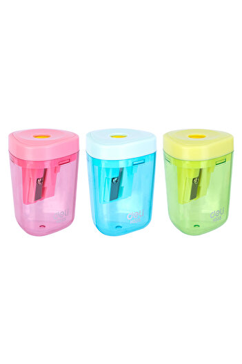 Deli Pencil Sharpener Asst. Eh555 Price Per Apiece