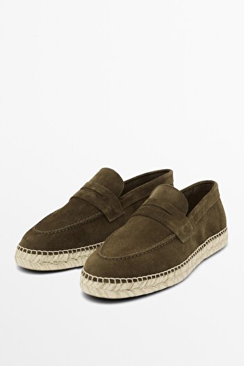 Massimo Dutti Dekoratif bantlı espadril