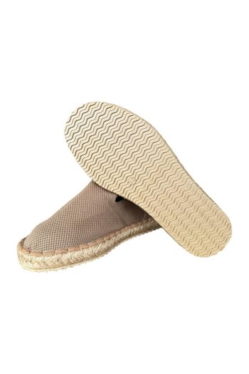 Liger Unisex El Yapımı Triko Espadril KUM