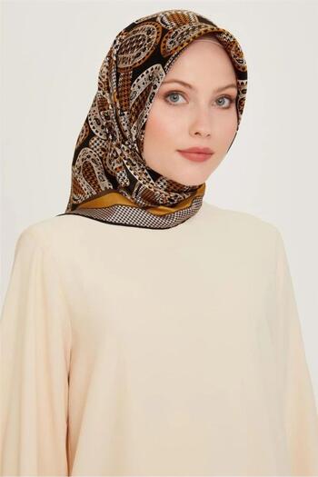 Armine Armi̇ne Sura Silk Scarf 2025 Winter Season 9208D01-32