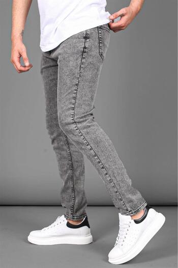 Madmext Men's Smoked Skinny Fit Jeans 5679