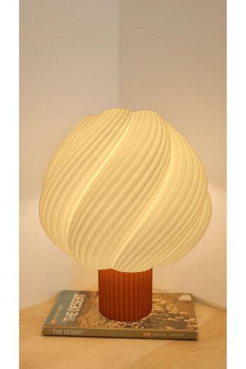 decory Creamy Modern Design Lampshade (Plastic)