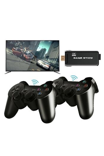 ATARI M8 Retro Kablosuz Tv Oyun Konsolu Hd 20 Bin Oyunlu