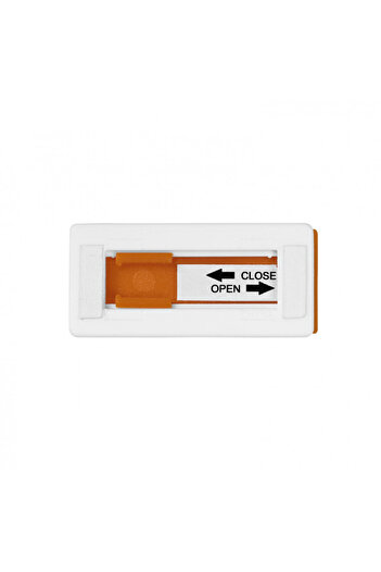 G Golden Case Set of 2 pieces, webcam protection, anti spy, hacking, spyware, sliding, orange
