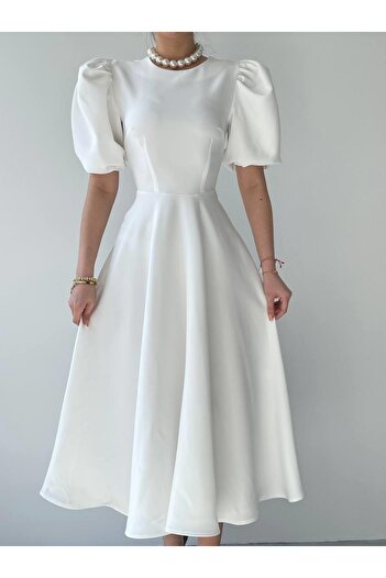 fh fashionhere Catania Balloon Sleeve Dress