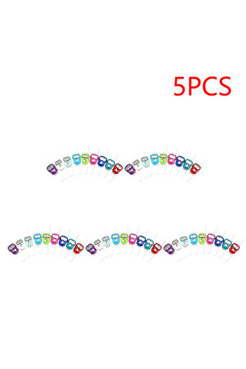 Choice4 Color random 5PCS 1-20pcs Finger Counter Ring 5 Digital LED Electronic Handheld Tally Counter Clicke