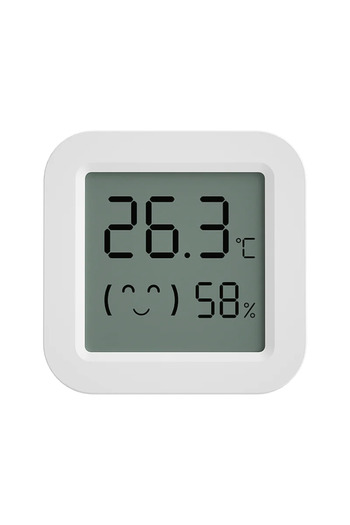 Choice WHITE Tuya Temperature Humidity Sensor Mini LCD Display Compatible with Bluetooth APP Remote Control
