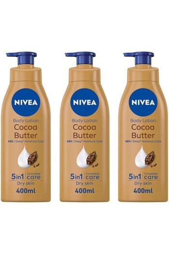 NIVEA Cocoa Butter Body Lotion for Dry Skin with Vitamin E - 400 ml