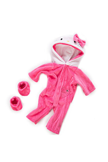 Choice Rose red cat 45cm Doll Outfits for 18Inch Dolls Baby Born Doll Jumpsuits Cute Rompers Suit+Shoes War