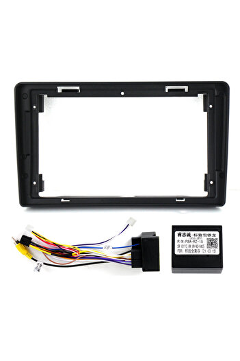 Choice frame-cable-canbus 9 inch Car Radio Fascias Frame For Citroen Berlingo Peugeot 3008 5008 Partner 201