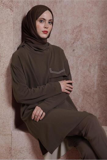 Alvina LAPEL TIE TUNIC 44438