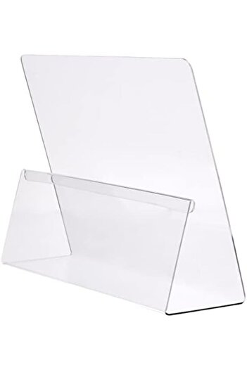 Generic Acrylic Cookbook Stand 32x23cm – Clear Display Holder For Recipes, Books, Or Tablets