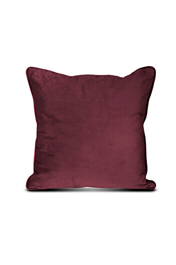 Homelux Decorative Pillow Easy Velour Bordo, With Zipper, 45X45 Cm