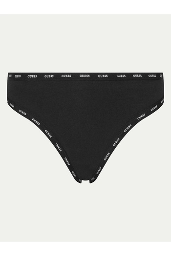 Guess 3 PACK BASIC THONG Lenjerie neagră pentru femei O5RG13K6YW1-JBLK