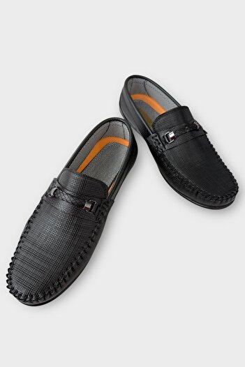 Liger Erkek Günlük Loafer Ayakkabı SİYAH