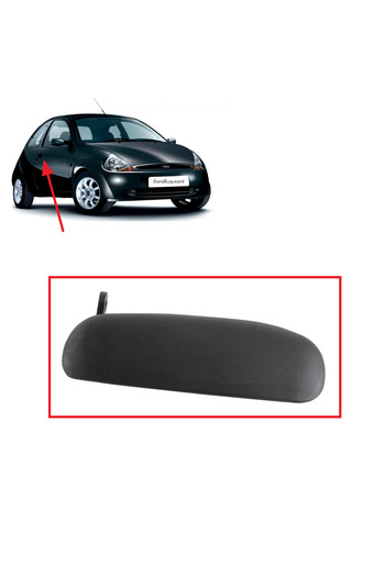 fkoto Ford Ka Door Handle - Outside Opening Handle Right Passenger Side