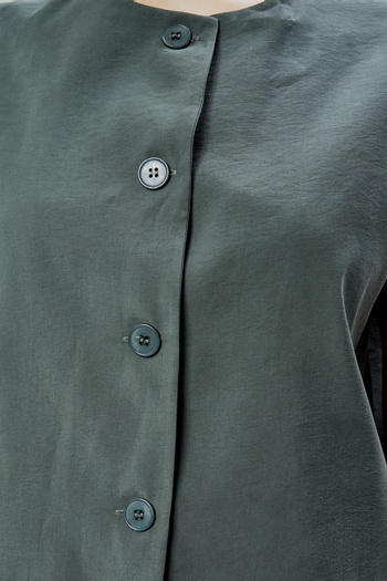 Bolivente Green Regular Modal Fabric Vest