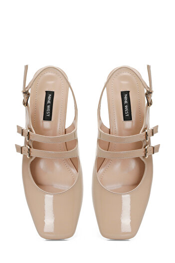 Nine West Bernı 4pr Krem Kadın Topuklu Ayakkabı