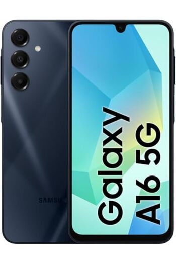 Samsung Galaxy A16 5GDual SIM 8GB RAM, 256 GB Storage, Blue Black -UAE Version