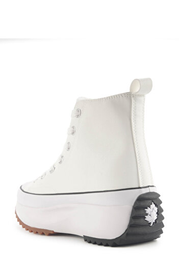lumberjack Γυναικεία Sneaker Μποτάκια LAILA WT HI 4PR WHITE