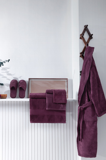 Yataş Essentials 3-Piece Bathroom Set | Slippers (36-38) - Fuchsia