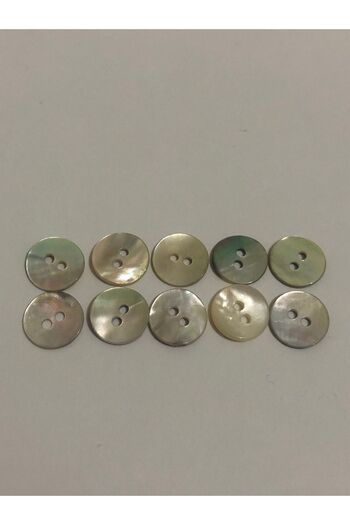 BRAVE TEKSTİL ÜRÜNLERİ Real Original Button Small Size Button 18 Size Button - Pack of 10 Buttons