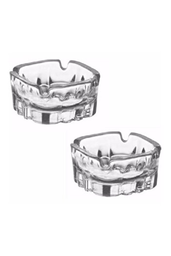 BALSA Lav Karina 2-Piece Glass Ashtray Kar72