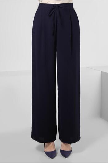 Alvina Wide Leg and Laced Elastic Waist Trousers 70509