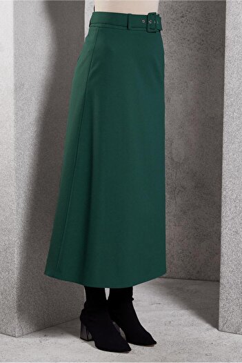Alvina 60628 Model Belted Skirt