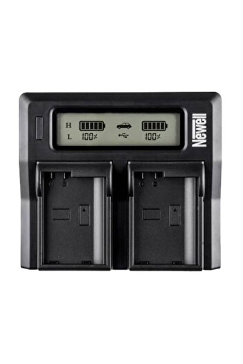Newell Dual charger, Newell, DC-LCD, For Panasonic DMW-BLF19E
