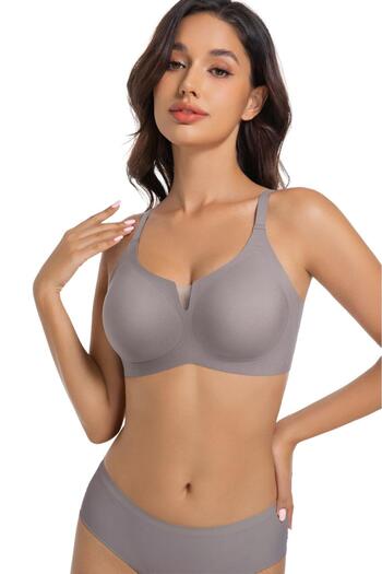 Bernato Miraskin Premium Seamless Laser Gathering Comfort Bra – Breathable, Non-Marking