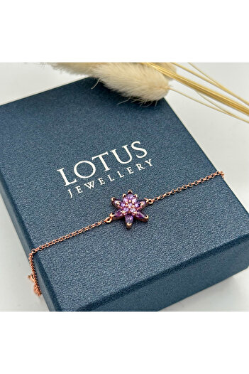 LOTUS JW Lotus Çiçeği Gümüş Bileklik | 925 Ayar Gümüş Bileklik