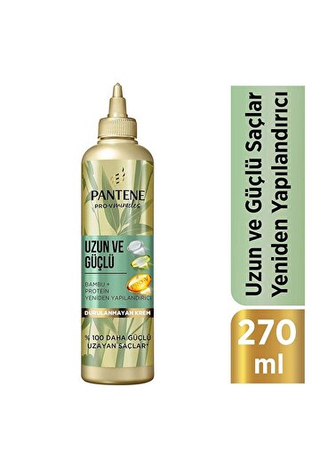Pantene Pro-v 7/24 Miracles - 270 Ml Bamboo Long and Strong Intensive Care Cream