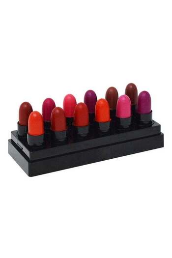 unbranded Color Diva Moisturizing Lipstick, Multi-color, Pack of 12