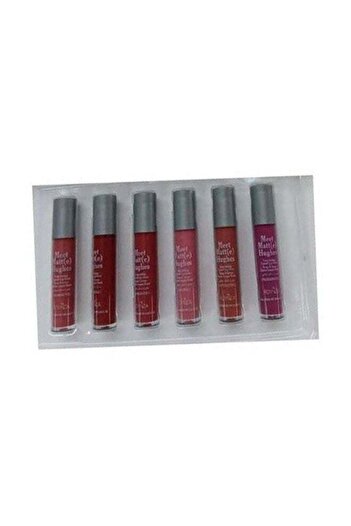 unbranded Roenza 6-Piece Matte Liquid Lipstick Set Multicolour