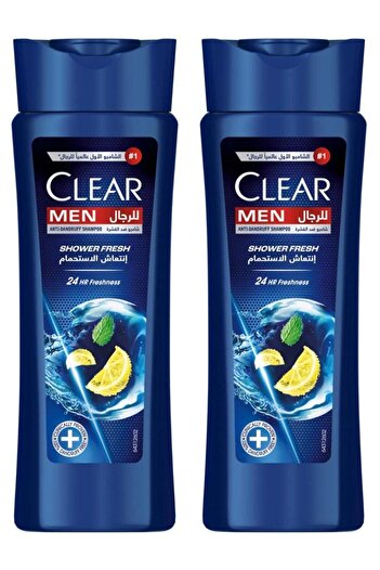 Clear Two Pieces of Shower Fresh Anti-Dandruff Shampoo - 190ml