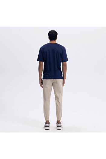 Ellesse Ανδρικό T-Shirt Crew Neck Navy Blue EM390