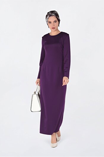Alvina Straight Cut Submersible Fabric Dress 4785