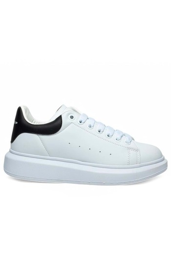 moda ayakkabım Moda Ayakkabı B-150 Deri Comfortable Kadın Spor Ayakkabı